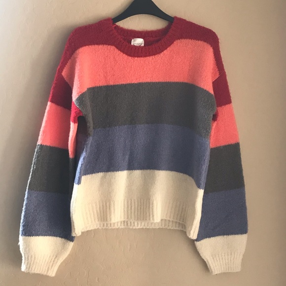 Freshman Sweaters - Freshman 1996 Striped Sweater